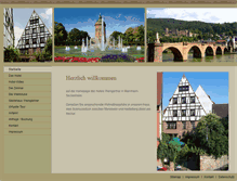 Tablet Screenshot of hotelweingaertner.de